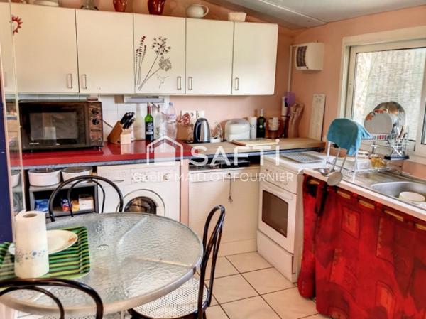 Appartement avec vue sur les montagnes.