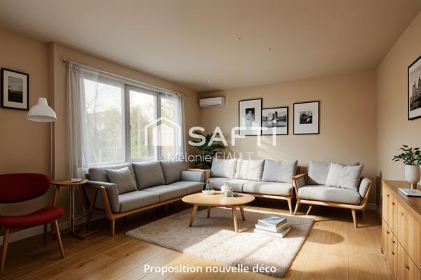 Pavillon de plain pied surélevé, idéal pour une première acquisition ou investissement locatif.