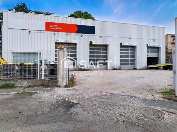 Murs commerciaux 300 m2 toute activité Pierrelatte