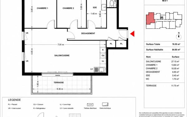 Appartement à vendre