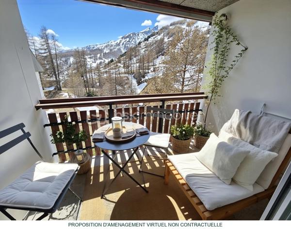 Appartement de 21,38 m²