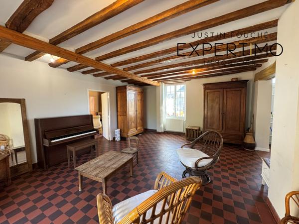 Bouloire (72440) Maison de caractère rénovée de bourg en EXCLUSIVITÉ