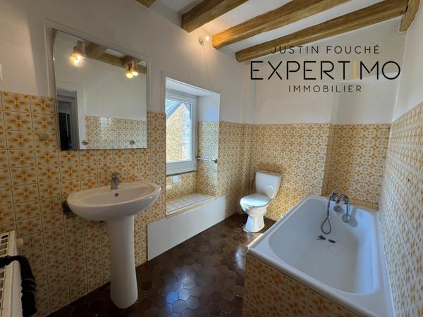 Bouloire (72440) Maison de caractère rénovée de bourg en EXCLUSIVITÉ