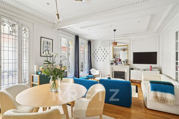 Appartement haussmanien dans le quartier des Ternes