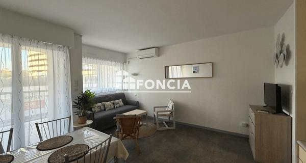 Location Studio meublé 24.64 m² - Le Cap D'agde 34300