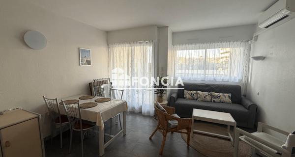 Location Studio meublé 24.64 m² - Le Cap D'agde 34300