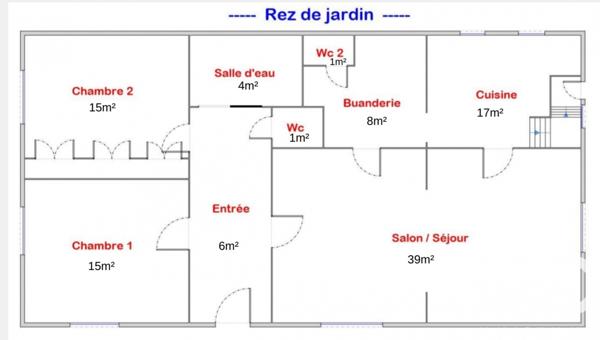 Maison à vendre 3 pièces 135 m² Tarbes