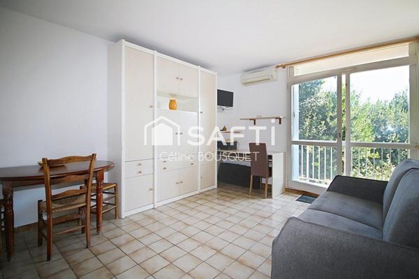 Appartement P2 de 40 m2 avec balcon cave et parking