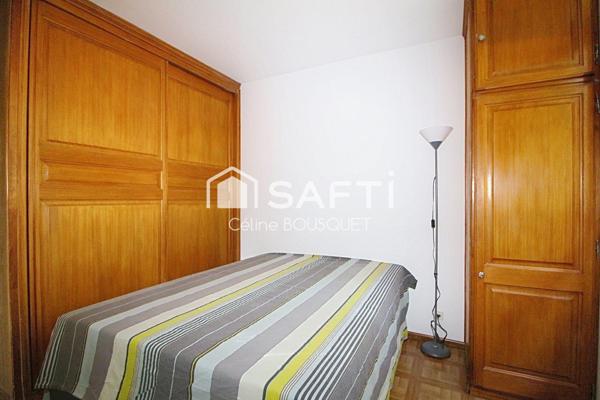 Appartement P2 de 40 m2 avec balcon cave et parking