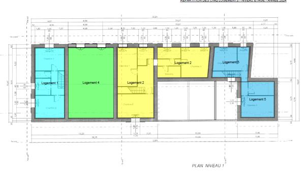 Immeuble à vendre 422 m² Pont-de-l'Isère