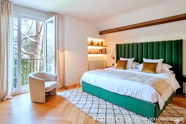 A vendre BILLERE Maison de 245 m² avec 7 chambres et grand garage en sous-sol sur un terrain de 2909 m²