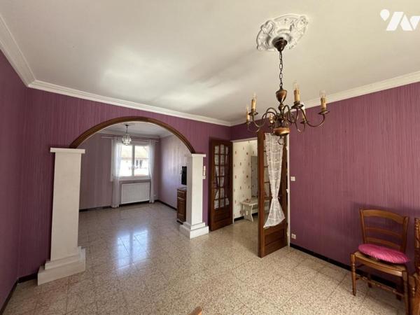 Montélimar, maison mitoyenne 113m2 hab sur parcelle de 198m2.