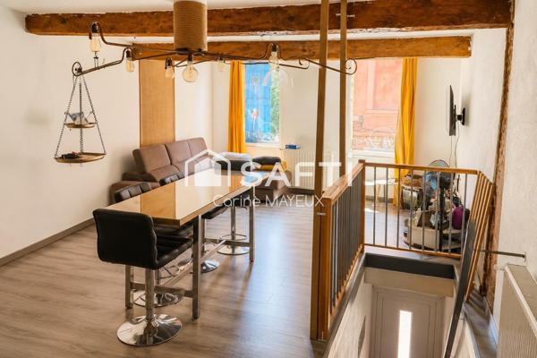 Duplex rénové 140 m² avec parking privatif