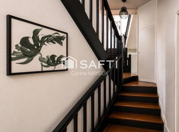 Duplex rénové 140 m² avec parking privatif