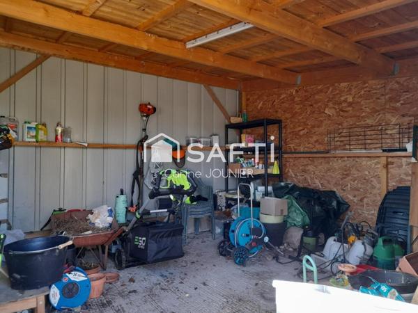 Maison de plain-pied en campagne à 1km du bourg