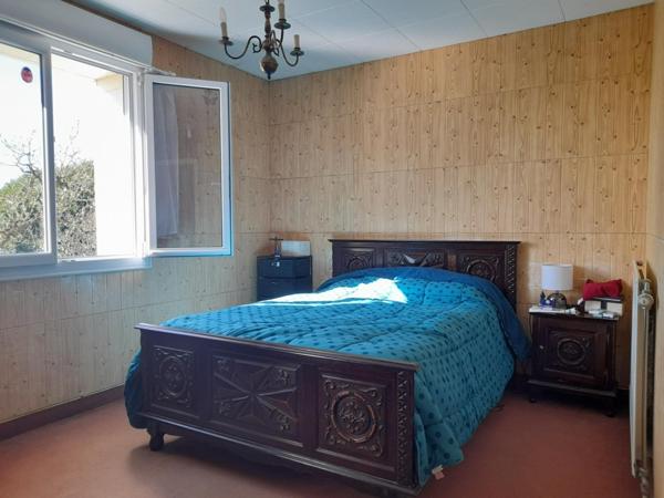 Maison de plain-pied en campagne à 1km du bourg