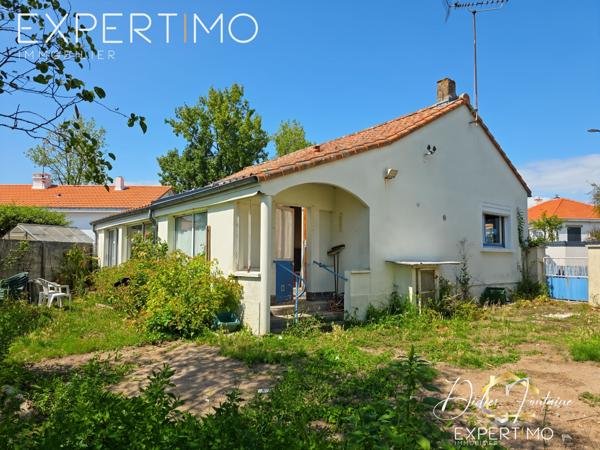 Pornic (44210) Maison T4 à rénover - Pornic-Le Clion s/Mer