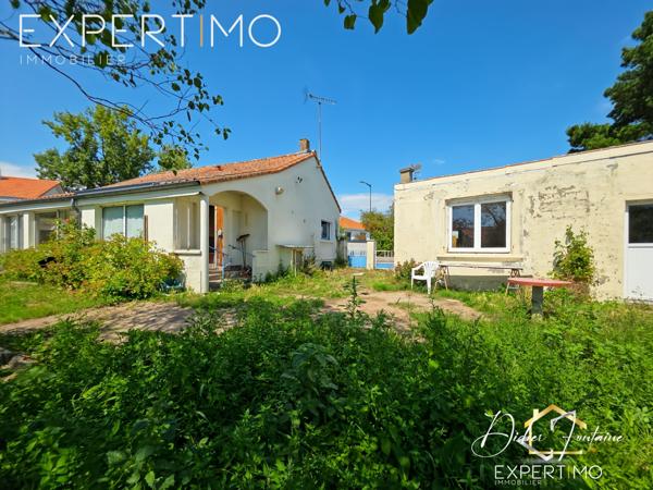 Pornic (44210) Maison T4 à rénover - Pornic-Le Clion s/Mer