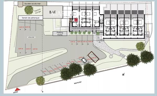 Studio vue mer en résidence hôtelière 4 étoiles – Saint-Florent
