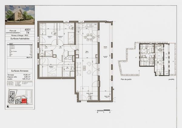 Vente Appartement Tours 37100 Notre-Dame-D'OÉ-Parcay-Meslay