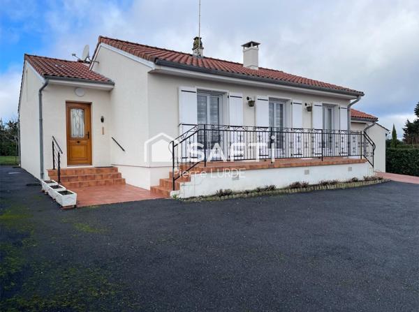 Maison de plain-pied de 120 m2 avec garage