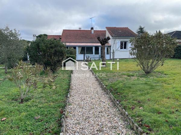 Maison de plain-pied de 120 m2 avec garage