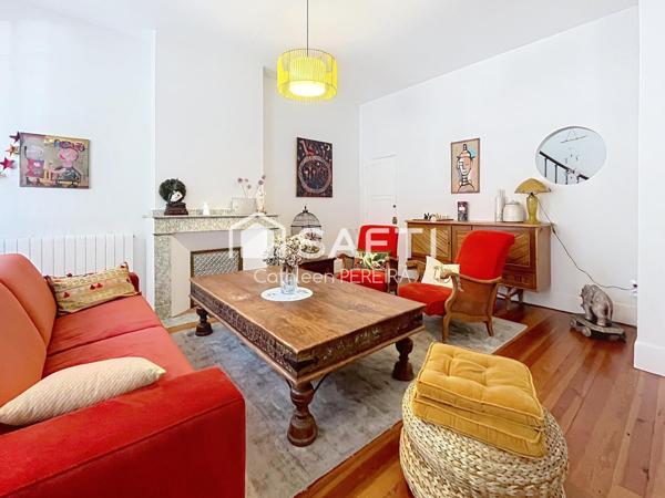 Maison de village rénovée avec jardin