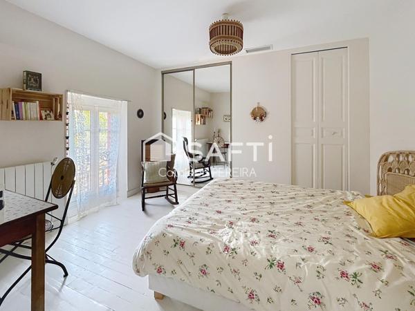 Maison de village rénovée avec jardin