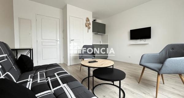 Location Studio meublé 22.08 m² - Rouen 76000