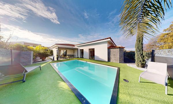 Villa contemporaine de plain pied 127 m2 - Pollestres