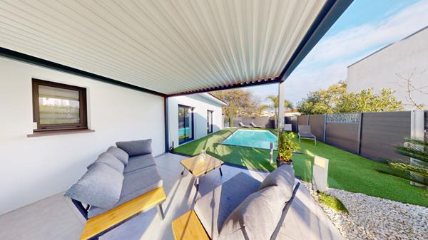 Villa contemporaine de plain pied 127 m2 - Pollestres