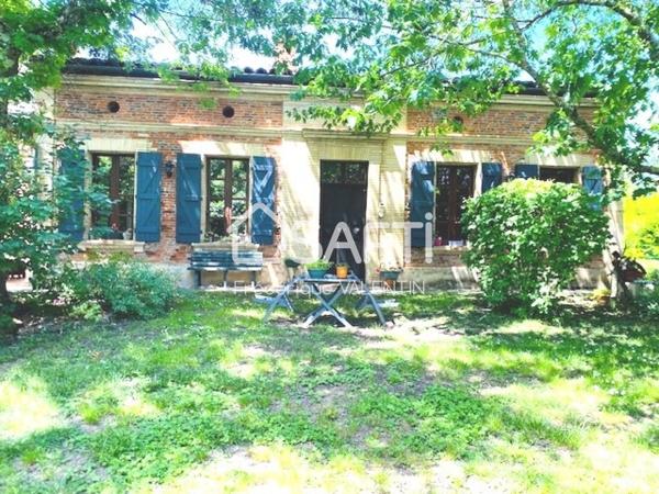 Belle ToulousaineÀ Rouffiac Tolosan avec piscine sur parcelle 2907 m2