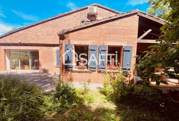 Belle ToulousaineÀ Rouffiac Tolosan avec piscine sur parcelle 2907 m2