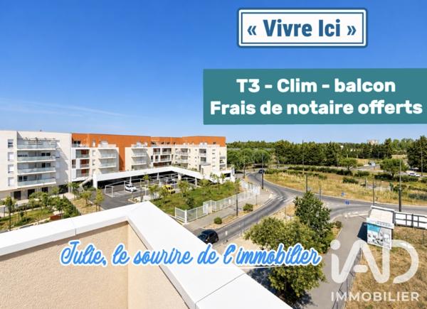 Appartement à vendre 3 pièces 63,56 m² Monteux