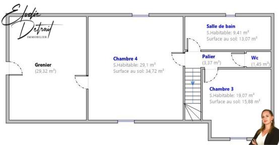 Maison 7 pièces - 147 m²