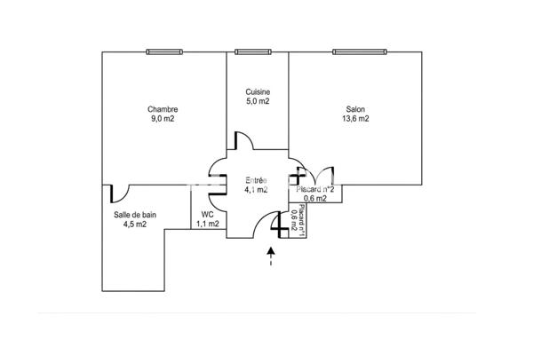 Appartement
         2 pièces
        - 39 m² Exclusivité 490 000 € *