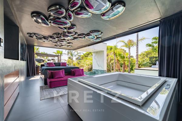 Prestigieuse villa d'architecte vue mer