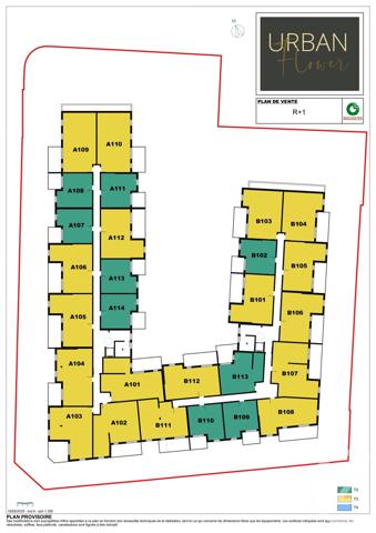 Appartement F3 à vendre  3 pièces - 66,52 m2 NARBONNE - 11
