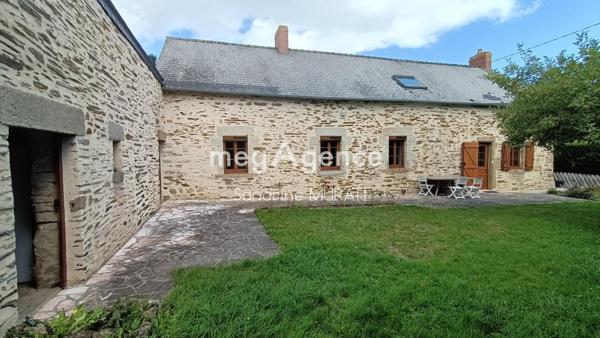 Maison à SAINT-GERMAIN-DE-COULAMER, 53700 - 4 pièces 93m²