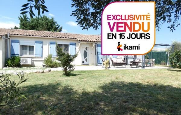 Maison de plain pied 3 chambres