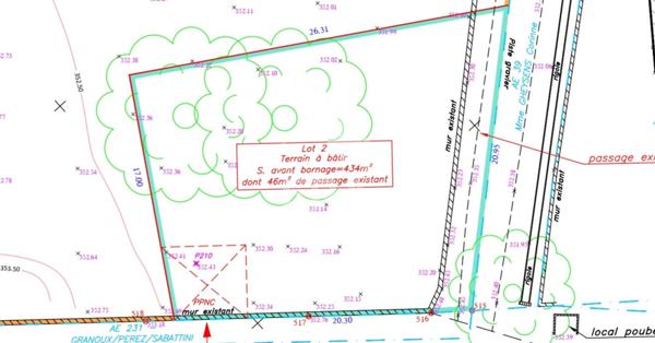 Terrain à batir à Volx