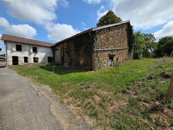 Maison à restaurer à vendre à Saint-Laurent-sur-Gorre en Haute-Vienne (87310), ref : 87006/1254   
CUBES
