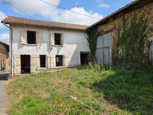 Maison à restaurer à vendre à Saint-Laurent-sur-Gorre en Haute-Vienne (87310), ref : 87006/1254   
CUBES