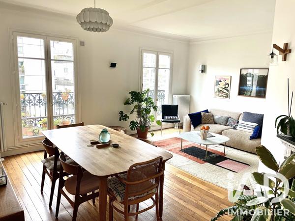 Appartement à vendre 4 pièces 72 m² Paris 19