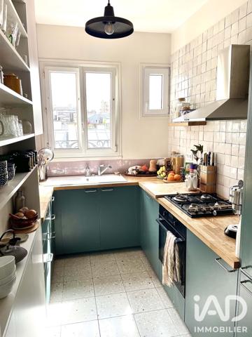 Appartement à vendre 4 pièces 72 m² Paris 19