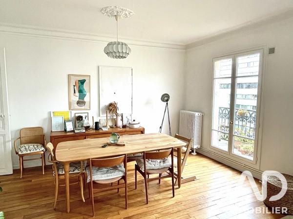 Appartement à vendre 4 pièces 72 m² Paris 19