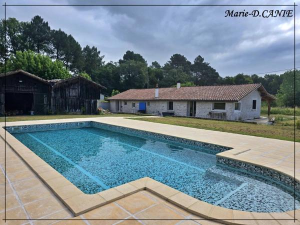 Maison à vendre 6 pièces BARBASTE (47) limite lot-et-Garonne/Landes