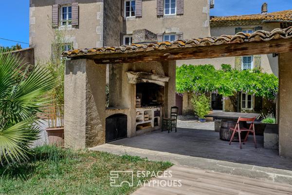 Ancien moulin réinventé en gites au pied du Luberon