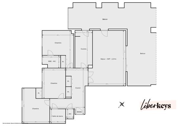 Appartement de standing - 4 pièces - Golf de Valescure