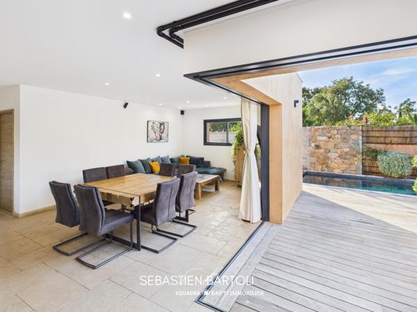 Villa de standing t4 de 140m² avec piscine et double garage